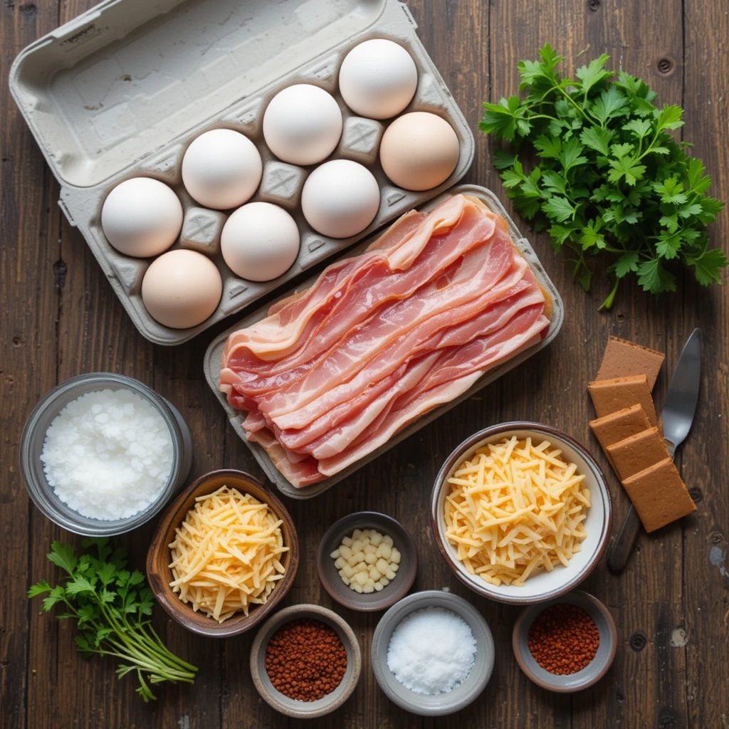 Bacon and Egg Muffins 3 Bacon and Egg Muffins