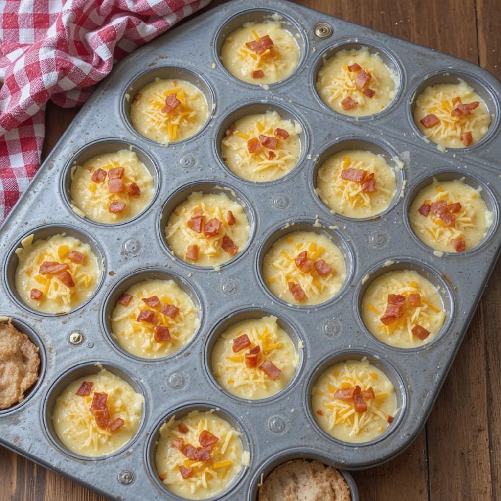 Bacon and Egg Muffins 6 Bacon and Egg Muffins 5