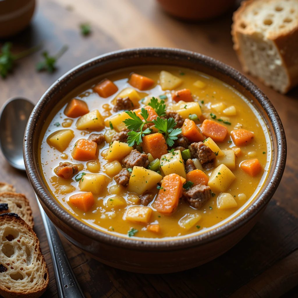 10 Delicious Low-Carb Soup Recipes 2 Cheeseburger Soup Recipe